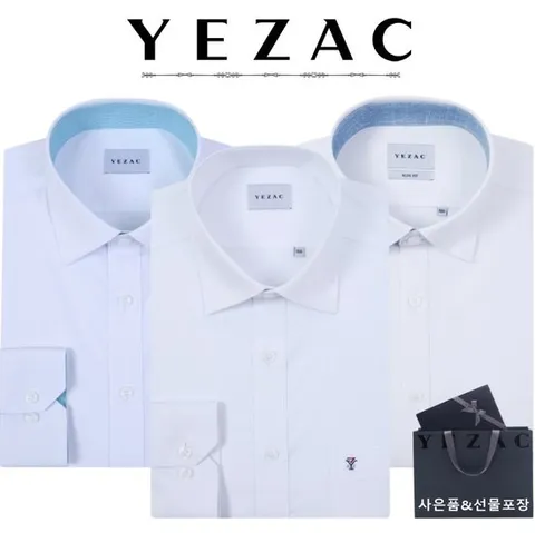 [ 롯데백화점 ]예작셔츠 25/FW 화이트 와이셔츠 남자긴팔 일반핏 슬림핏 모음전