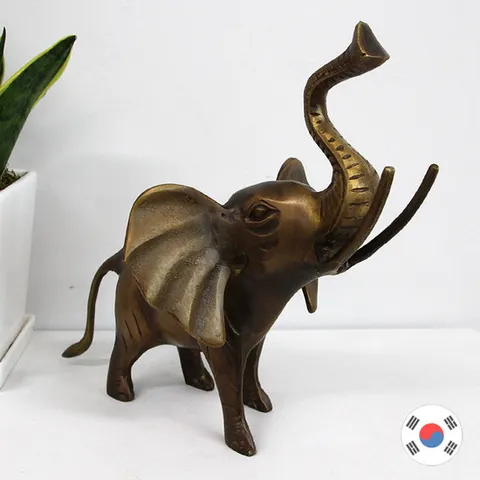 코끼리 동주물 엔틱 소형 장식품 HDT-535