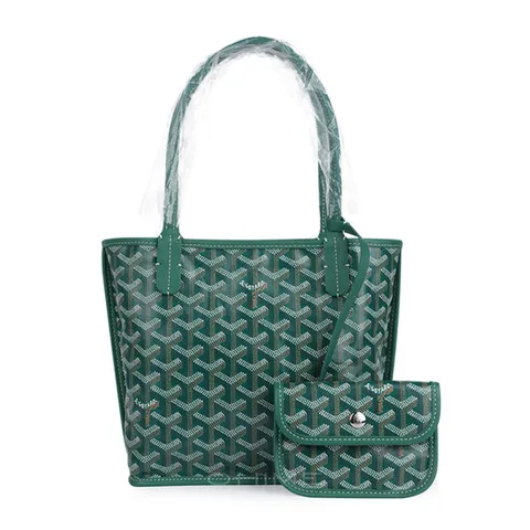 고야드백 토트 앙주 MINI 리버서블 ANJOU 그린 (이너백증정)