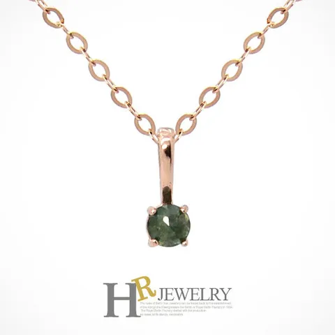 [호림쥬얼리]14K정.품(HR)14K 핑크 미니 청다이아 펜던트(NO.861