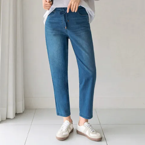 [그로우앤더]입을수록 완벽 라이크라 데님 팬츠