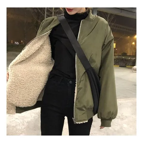 여성털자켓 1P 여자 겨울 후리스 잠바 소매시보리 여자오버핏후