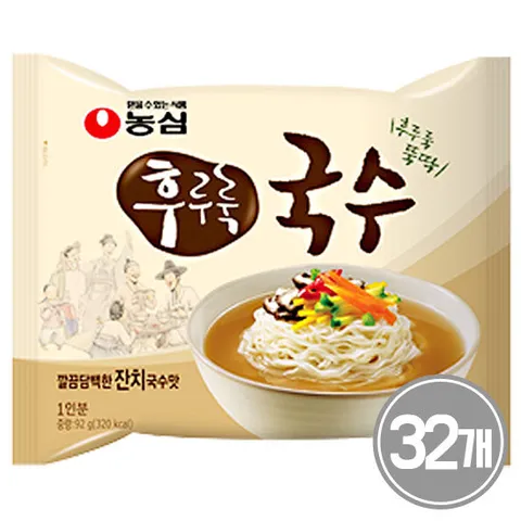 농심 후루룩국수 92g 32개