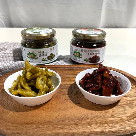 매실플러스 선물3호(매실장아찌450g,매실고추장장아찌450g)광양