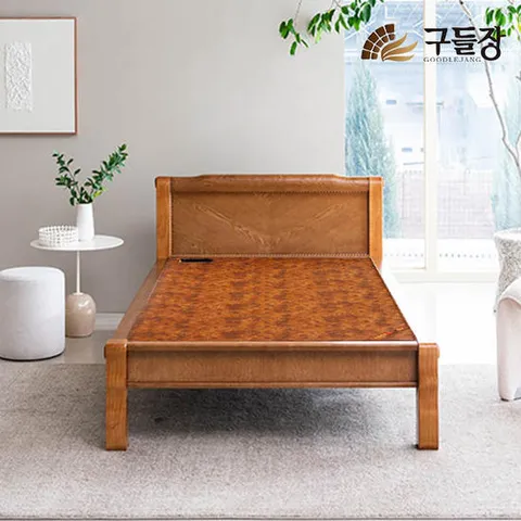 [흙침대]구들장건강 통구리S 싱글 황토숯볼 온열침대