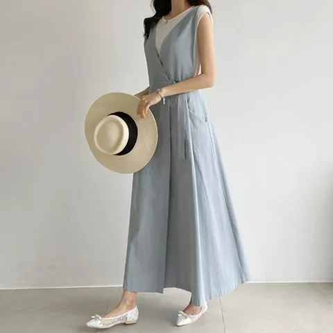 [피핀] 37924 뷔스티에 스트랩 원피스