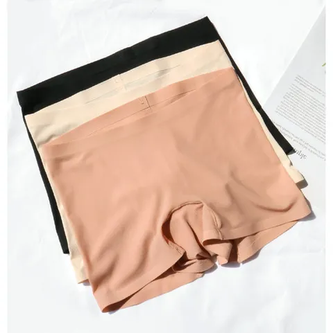 여성 심리스 골지 사각팬티 드로즈 3입세트 무봉제 네모 314