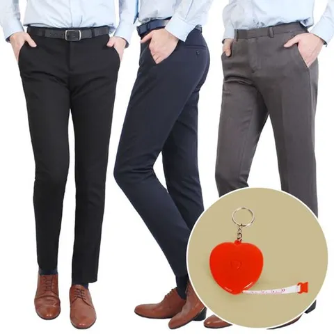 슬림핏정장바지 필골드 남성 춘추 정장 슬랙스팬츠 3종n줄자set