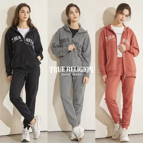 [트루릴리전][트루릴리전] 여성 캐주얼 이지 셋업 3종택1