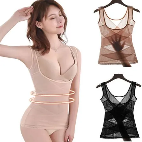 보정나시 바디쉐이퍼 여자보정나시 통풍 좋은 여름용 속옷
