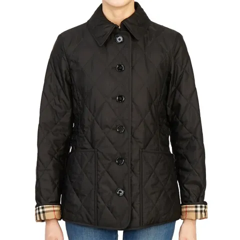버버리 다이아몬드 퀼팅 FERNLEIGH 8049866 A1189 여자 자켓