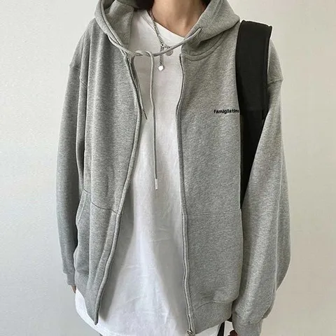 10대학생후드집업 10대 학생 후드 집업 점퍼 패션 봄가을 코디