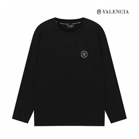 [발렌시아주니어][발렌시아주니어] 베이직 써클로고 긴팔 티셔츠
