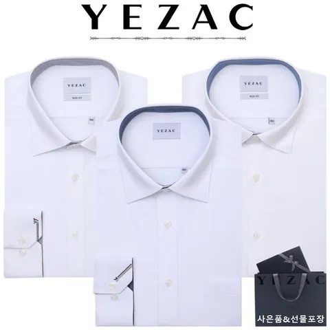 [ 롯데백화점 ]예작셔츠 25/FW 화이트 와이셔츠 남자긴팔 일반핏 슬림핏 모음전