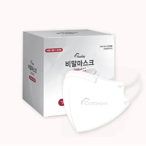 코튼데이 휴데이 새부리형 비말마스크 100매