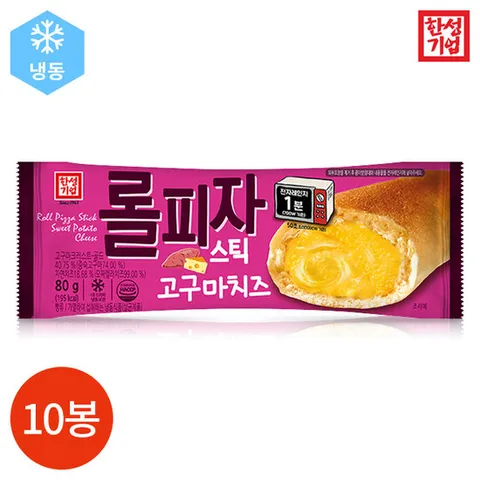 한성기업 롤피자스틱 고구마치즈 80g x 10봉