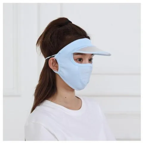 [마물샵] 여름 모자마스크 썬카드 썬캡 작업용 가리개