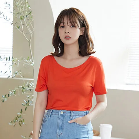 [비나인] 하즌 보트넥 티