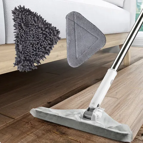 4in1 삼각 밀대걸레 다용도 회전청소기 물걸레 탈수기 바닥