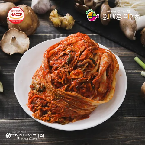 오바로이 버섯품은 포기김치 7kg
