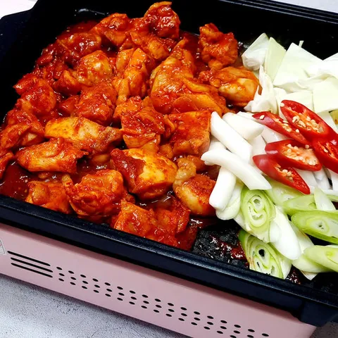 춘천 숯불닭갈비 구이 양념닭갈비, 간장닭갈비 1kg