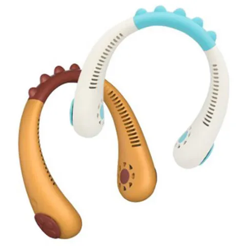 어린이 휴대용 넥밴드 선풍기 목선풍기  국내KC인증