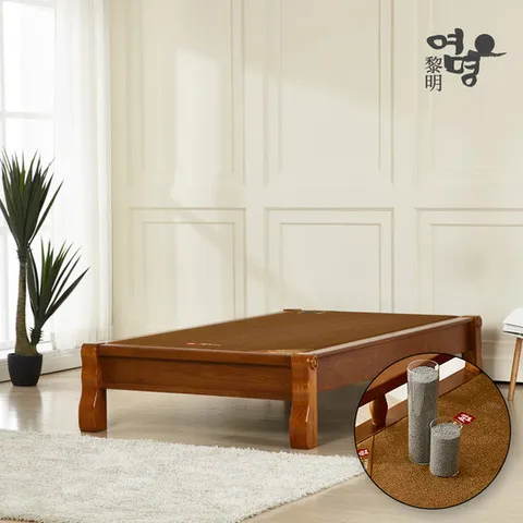 여명흙침대 옥볼 옥침대 평상 카우치 무헤드평상형 흙침대