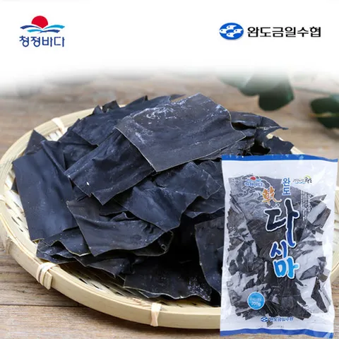 [완도금일수협] 청정바다 자른 건다시마 200g(1봉)