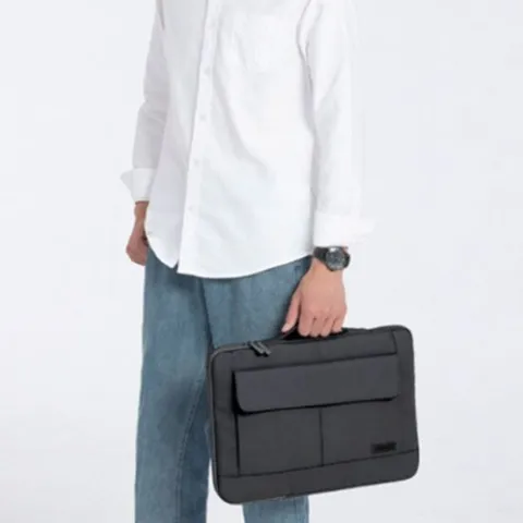 멀티파우치 남자 데일리 손가방 노트북 수납 케이스 회사원 가방