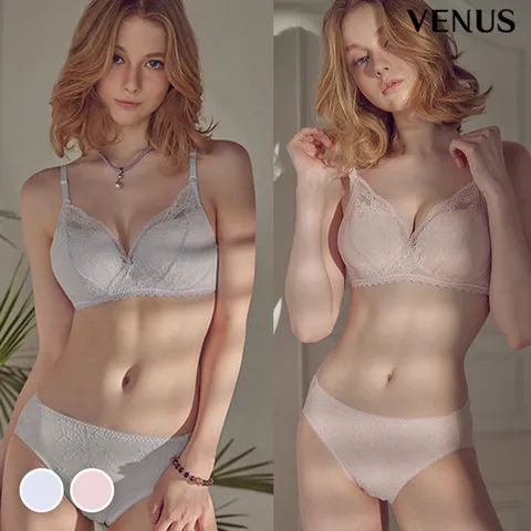 [비너스] 헤리티지 리이매진 브라팬티4종세트(GSET610)