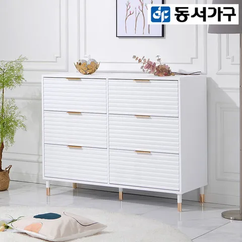 동서가구 헤비트 1200 3단 서랍장 DF921355