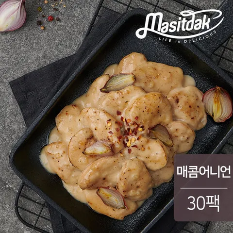 [랭킹닭컴] 맛있닭 닭가슴살 오븐구이 매콤어니언 150gx30팩