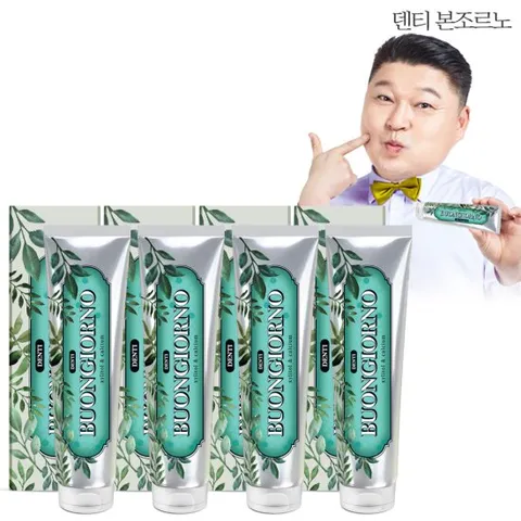 덴티본조르노 구취케어 치약 170g 4개