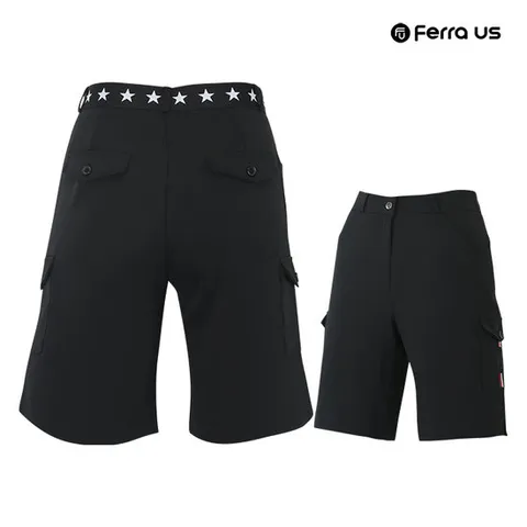 페라어스 여성 카고 테잎 골프 반바지 APBU8177M2