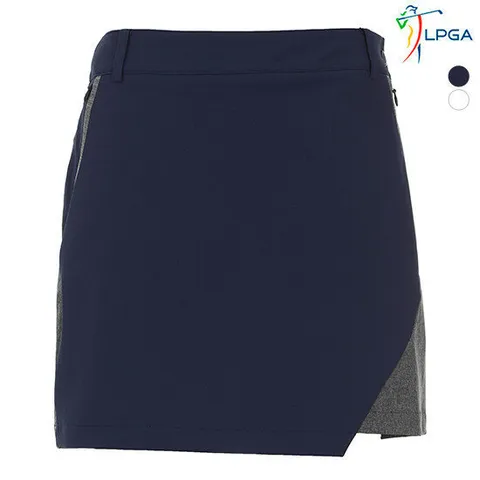 [LPGA골프웨어] 여성 앞뒤 컬러 반전 큐롯(L191CU854P)