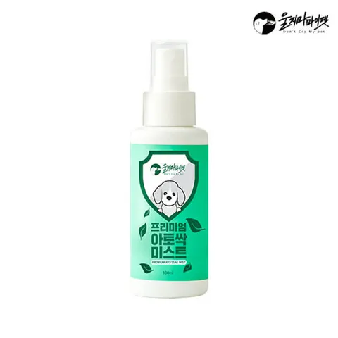 [울지마마이펫] 아토싹미스트100ml / 강아지 산책전후 세균퇴치
