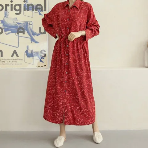 [비나인] 애넛 도트 원피스