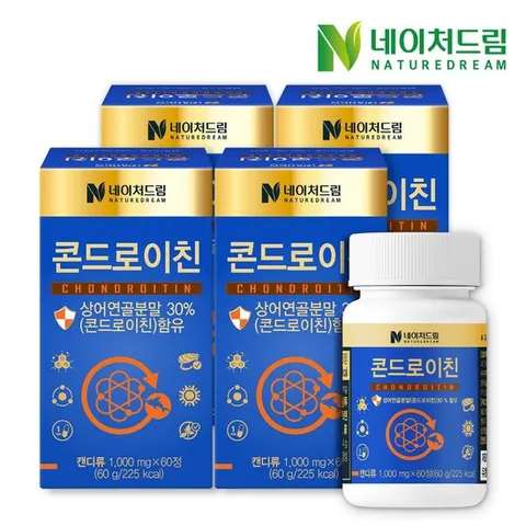 네이처드림 콘드로이친 1,000mg 60정 4박스