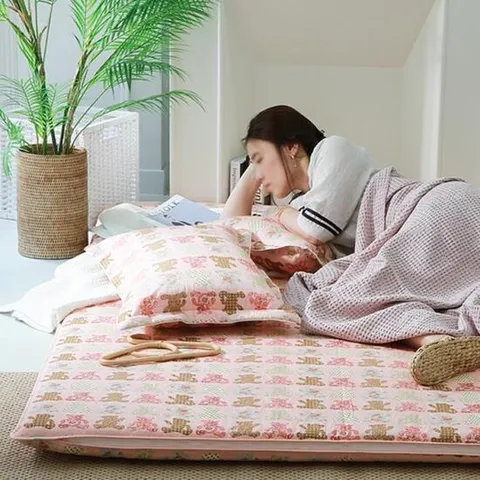 [단잠]  국내생산 100% 순면 요커버  - 더블(D)솜포함