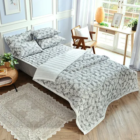 아카시아리프 시어서커 여름이불+베개커버 베개세트 SS슈퍼싱글