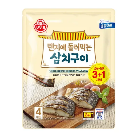 오뚜기 삼치구이 (4입) X 2개 (총 8개)