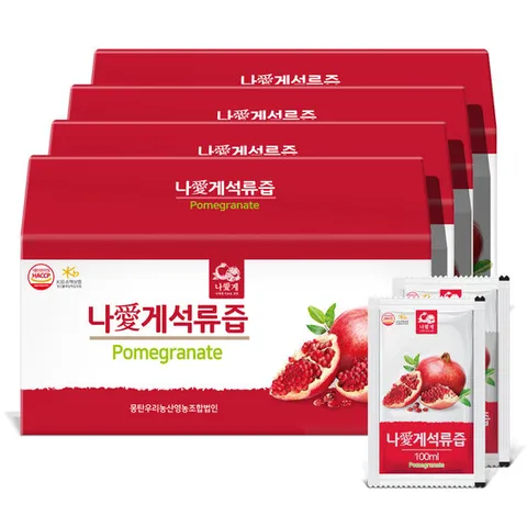 나애게 석류즙 100ml 120팩