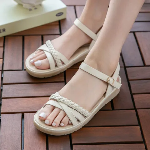 (쫀득몰드창) 디저트 벨크로 쿠션샌들(2.5cm)