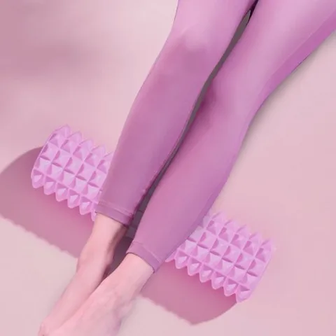 eva폼롤러45cm 폼슬라이드 돌기형 하드폼롤러