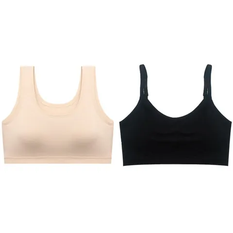 노와이어 브라탑 몰드일체형브라 스포츠브라 학생브라