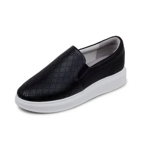 [바니플랫] 여성 펀칭 스니커즈 슬립온 BPS81236AN