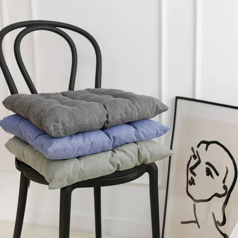 모노 솜일체 사무실 카페 식탁 의자 방석