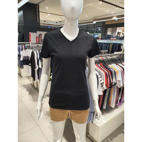 [ 롯데백화점 ]여성 브이넥 반팔면티셔츠 NTY503