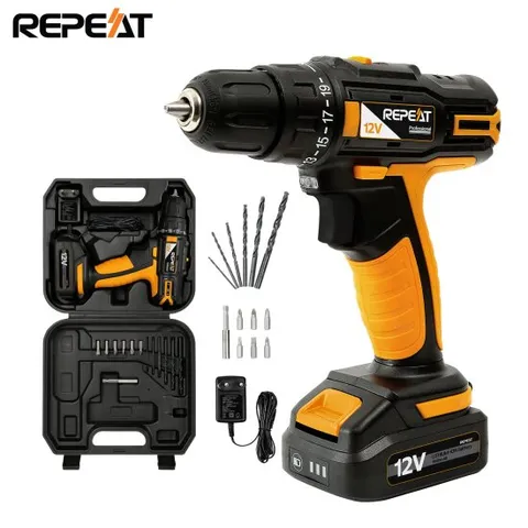 리피트 12V 전동드릴 무선 충전 드라이버 RP-P012