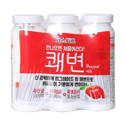 [ 롯데백화점 ][파스퇴르]쾌변 요구르트사과 150ml20입